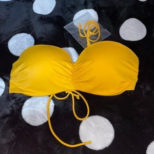 PINK VS Strapless Push Up Bandeau Swim Bikini Top